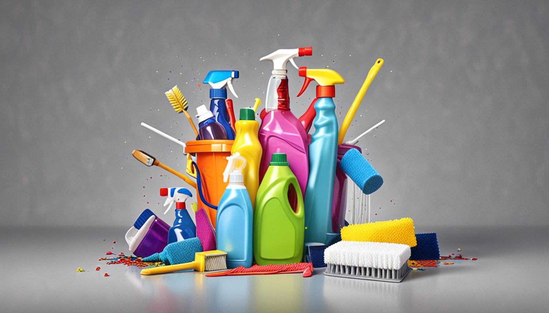 Impact of cleaning supplies on energy efficiency during the cleaning process
