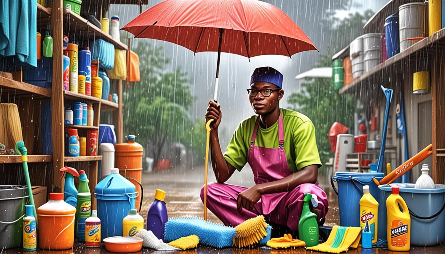 How to Build a Cleaning Supplies Stock to Face the Rainy Season in Nigeria