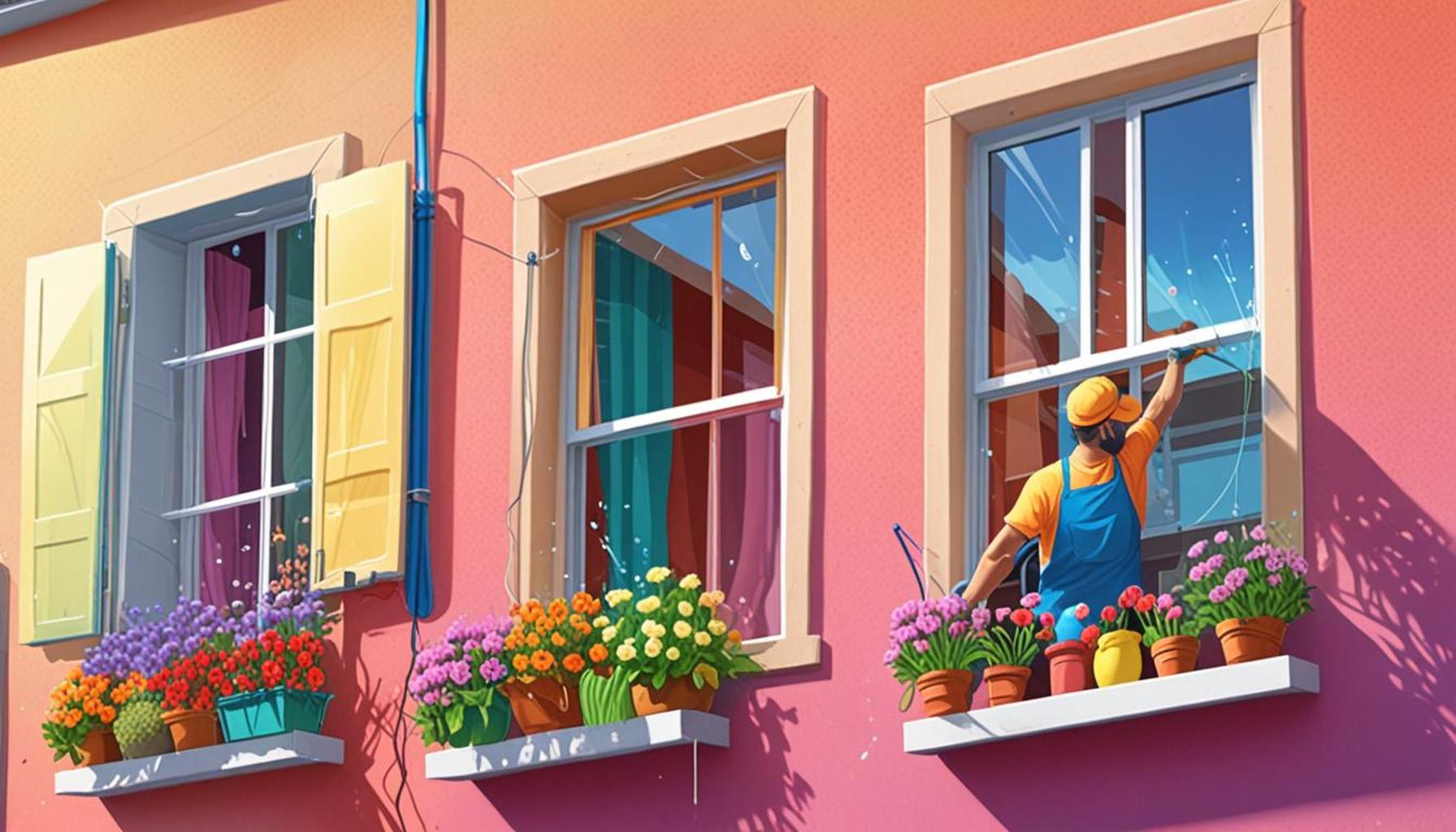 How regular window cleaning can contribute to the health and well-being of residents